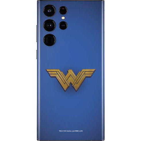 DC Comics Wonder Woman Movie Emblem Galaxy S22 Ultra Skin