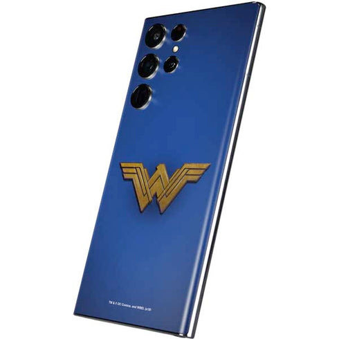 DC Comics Wonder Woman Movie Emblem Galaxy S22 Ultra Skin