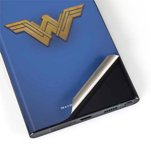 DC Comics Wonder Woman Movie Emblem Galaxy S22 Ultra Skin