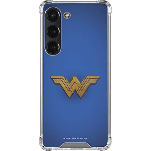 DC Comics Wonder Woman Movie Emblem Galaxy S23 Clear Case