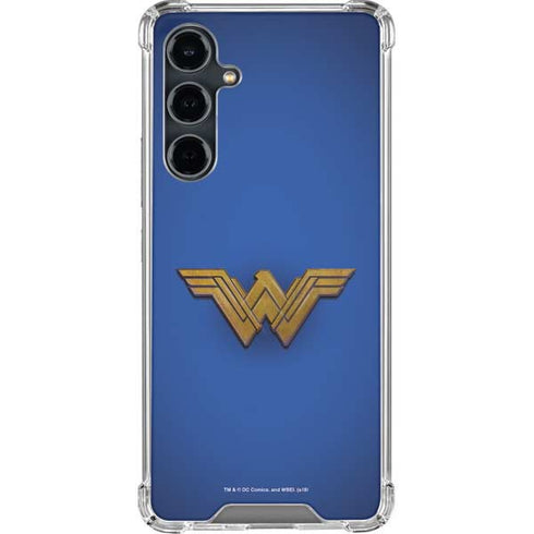 DC Comics Wonder Woman Movie Emblem Galaxy S23 FE Clear Case