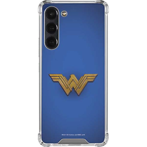 DC Comics Wonder Woman Movie Emblem Galaxy S23 Plus Clear Case