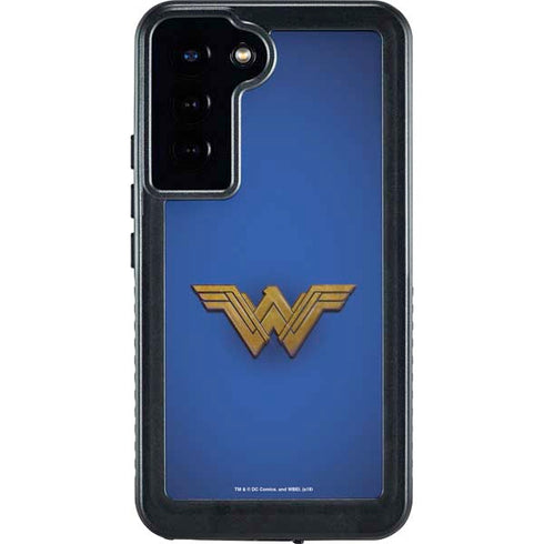 DC Comics Wonder Woman Movie Emblem Galaxy S23 Plus Waterproof Case