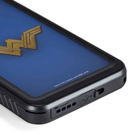 DC Comics Wonder Woman Movie Emblem Galaxy S23 Plus Waterproof Case