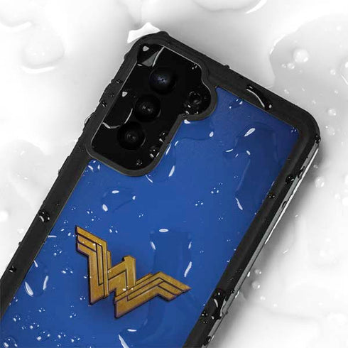 DC Comics Wonder Woman Movie Emblem Galaxy S23 Plus Waterproof Case