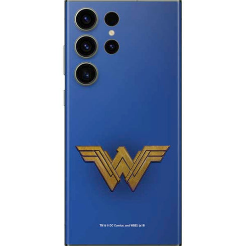 DC Comics Wonder Woman Movie Emblem Galaxy S23 Ultra Skin