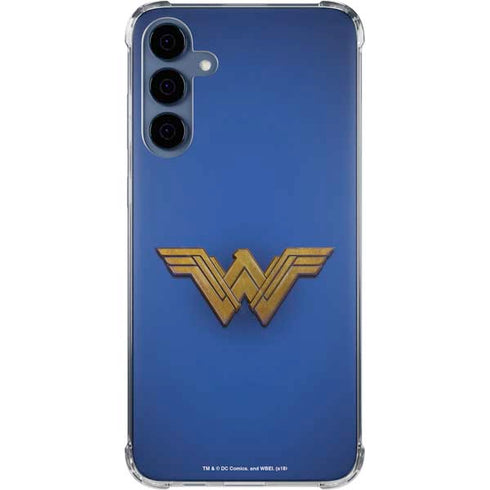 DC Comics Wonder Woman Movie Emblem Galaxy S24 Clear Case