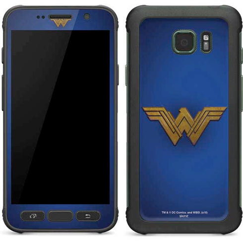 DC Comics Wonder Woman Movie Emblem Galaxy S7 Active Skin