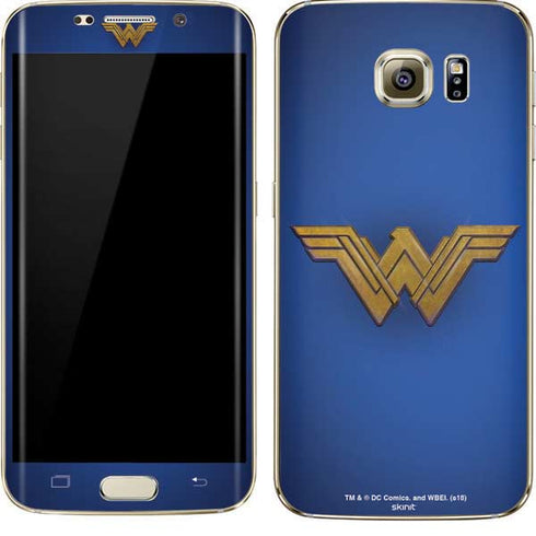 DC Comics Wonder Woman Movie Emblem Galaxy S7 Edge Skin