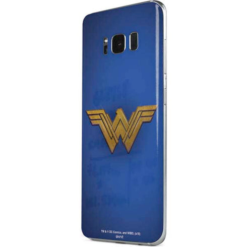 DC Comics Wonder Woman Movie Emblem Galaxy S8 Skin