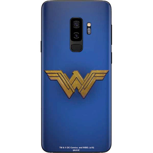 DC Comics Wonder Woman Movie Emblem Galaxy S9 Plus Skin