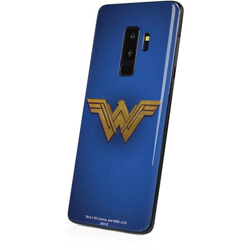 DC Comics Wonder Woman Movie Emblem Galaxy S9 Plus Skin