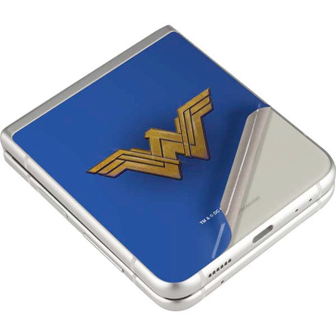 DC Comics Wonder Woman Movie Emblem Galaxy Z Flip3 5G Skin