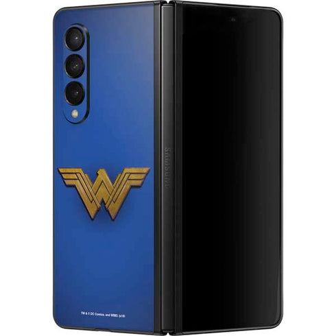 DC Comics Wonder Woman Movie Emblem Galaxy Z Fold3 5G Skin