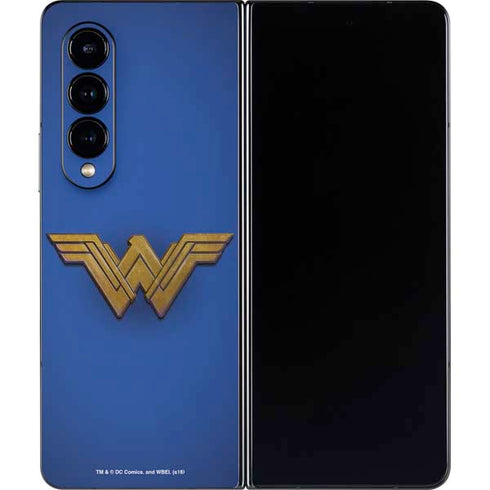 DC Comics Wonder Woman Movie Emblem Galaxy Z Fold4 5G Skin