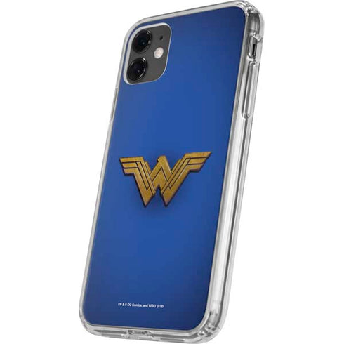 DC Comics Wonder Woman Movie Emblem iPhone 11 Clear Case
