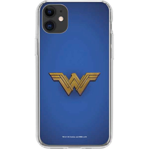 DC Comics Wonder Woman Movie Emblem iPhone 11 Clear Case