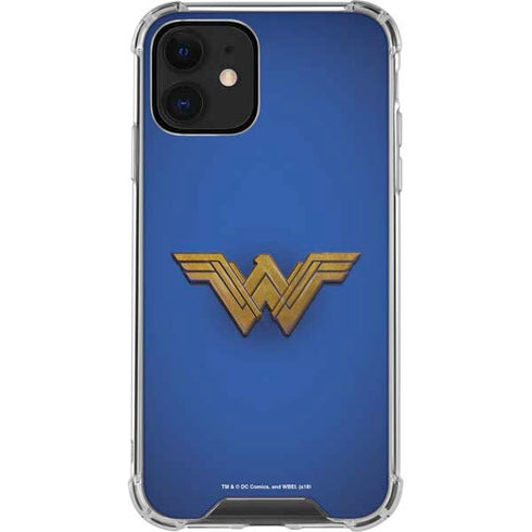 DC Comics Wonder Woman Movie Emblem iPhone 12 Clear Case