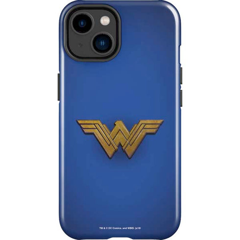 DC Comics Wonder Woman Movie Emblem iPhone 15 Plus Impact Case