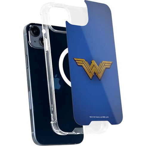 DC Comics Wonder Woman Movie Emblem iPhone 15 Plus MagSafe Case