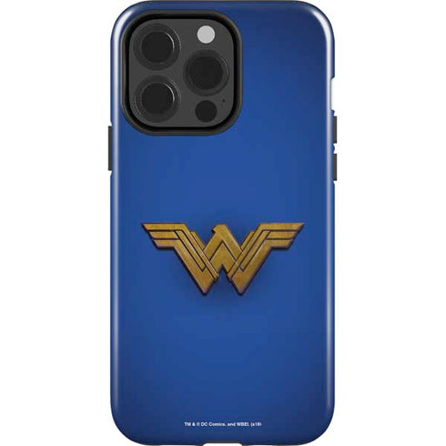 DC Comics Wonder Woman Movie Emblem iPhone 15 Pro Impact Case