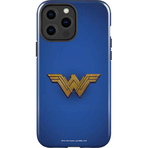 DC Comics Wonder Woman Movie Emblem iPhone 15 Pro Max Impact Case