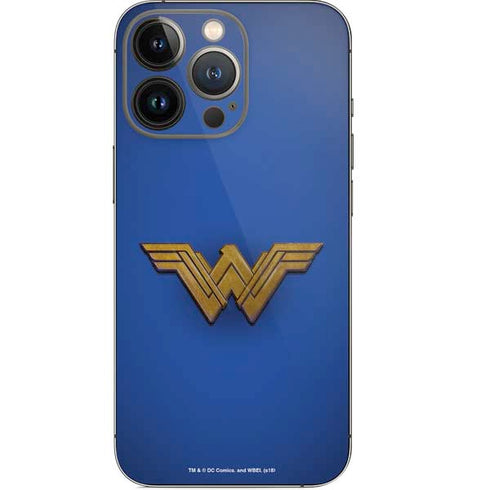 DC Comics Wonder Woman Movie Emblem iPhone 14 Pro Skin
