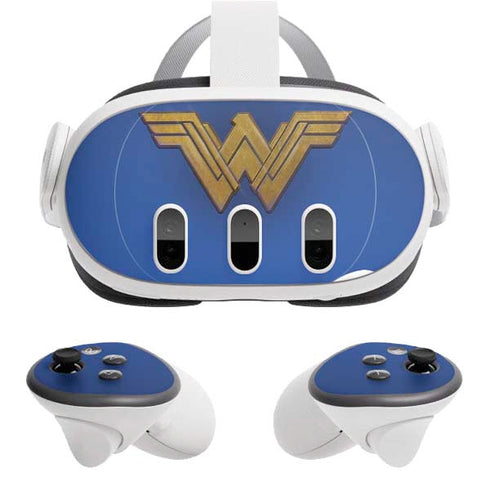 DC Comics Wonder Woman Movie Emblem Meta Quest 3 Skin