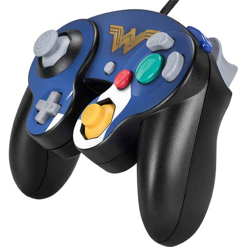 DC Comics Wonder Woman Movie Emblem Nintendo GameCube Controller Skin