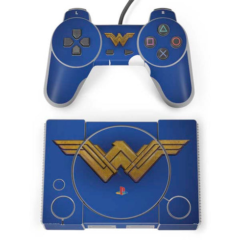 DC Comics Wonder Woman Movie Emblem PlayStation Classic Bundle Skin