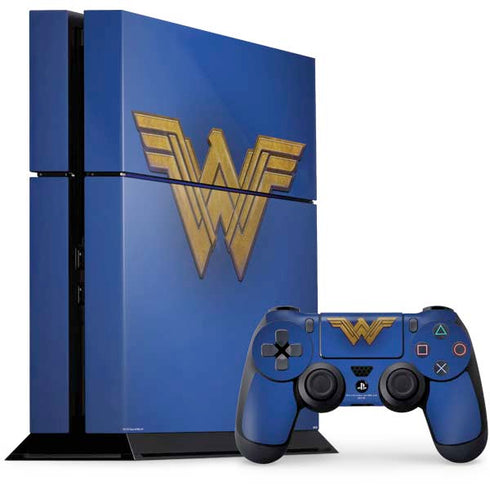 DC Comics Wonder Woman Movie Emblem PS4 Console and Controller Bundle Skin