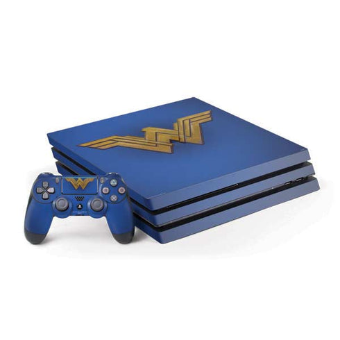 DC Comics Wonder Woman Movie Emblem PS4 Pro Bundle Skin