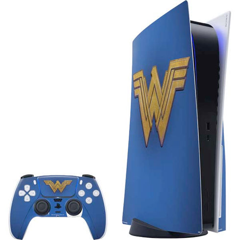 DC Comics Wonder Woman Movie Emblem PS5 Bundle Skin