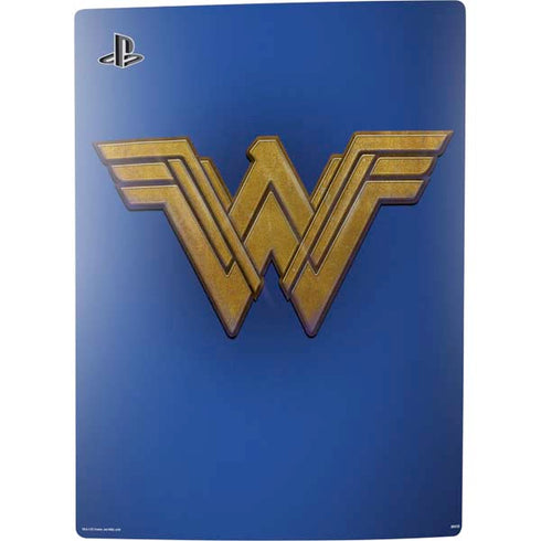 DC Comics Wonder Woman Movie Emblem PS5 Digital Edition Console Skin
