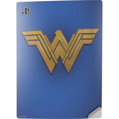 DC Comics Wonder Woman Movie Emblem PS5 Digital Edition Console Skin