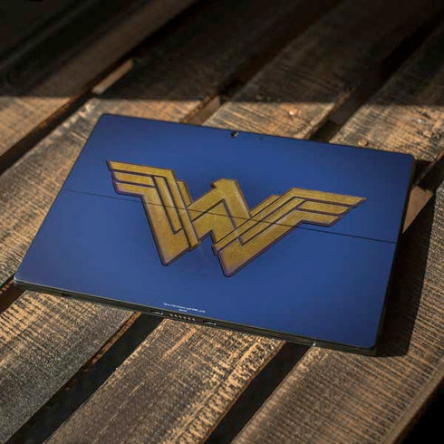 DC Comics Wonder Woman Movie Emblem Surface Pro 7 Skin
