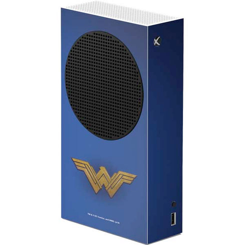 DC Comics Wonder Woman Movie Emblem Xbox Series S Console Skin