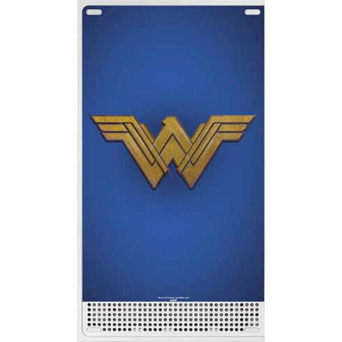 DC Comics Wonder Woman Movie Emblem Xbox Series S Console Skin