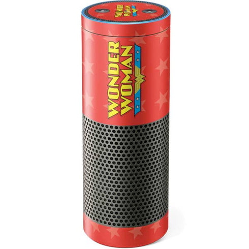 DC Comics Wonder Woman Logo Amazon Echo Skin