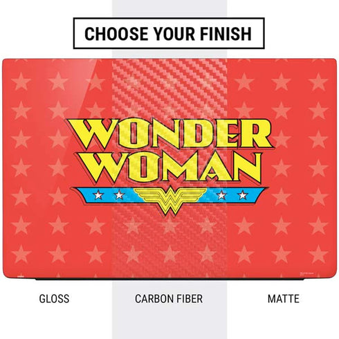 DC Comics Wonder Woman Logo Dell Vostro Skin