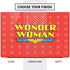 DC Comics Wonder Woman Logo Dell Vostro Skin