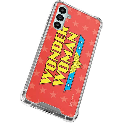 DC Comics Wonder Woman Logo Galaxy A15 5G Clear Case