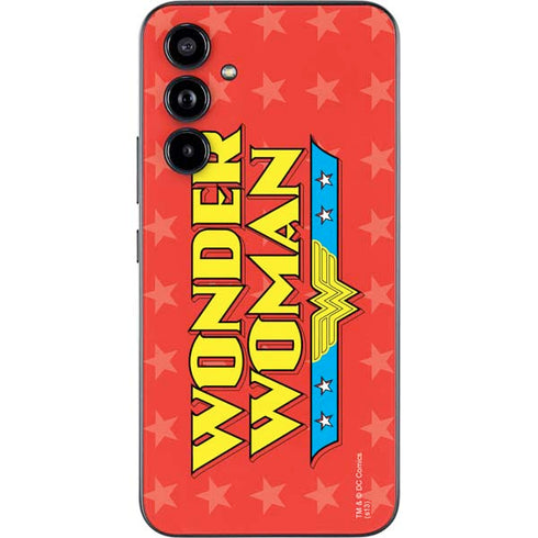 DC Comics Wonder Woman Logo Galaxy A54 5G Skin