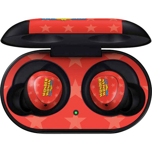 DC Comics Wonder Woman Logo Galaxy Buds Skin