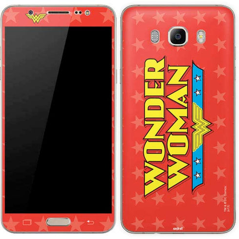 DC Comics Wonder Woman Logo Galaxy J7 Skin