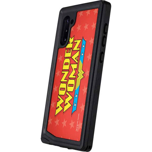 DC Comics Wonder Woman Logo Galaxy Note 10 Waterproof Case