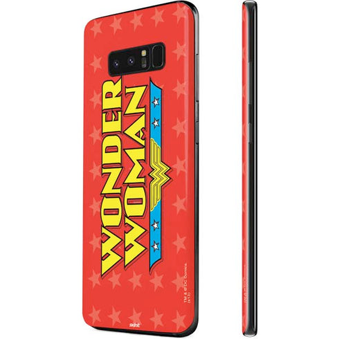 DC Comics Wonder Woman Logo Galaxy Note 8 Skin