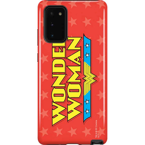 DC Comics Wonder Woman Logo Galaxy Note20 5G Pro Case