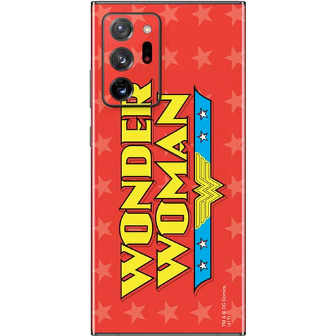 DC Comics Wonder Woman Logo Galaxy Note20 Ultra 5G Skin