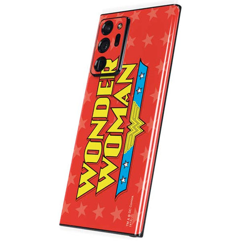 DC Comics Wonder Woman Logo Galaxy Note20 Ultra 5G Skin